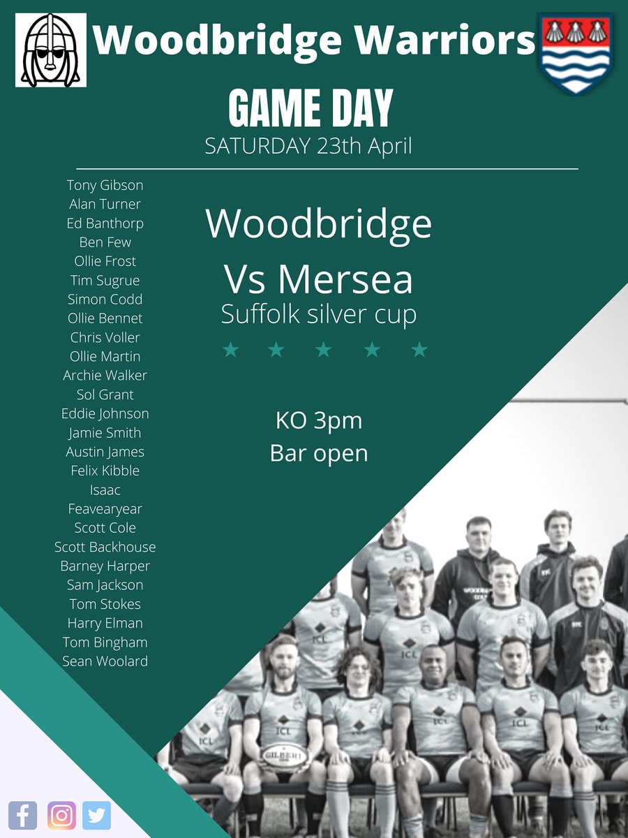 woodbridge v Mersea poster