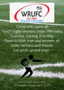 Touch Rugby Summer 2022